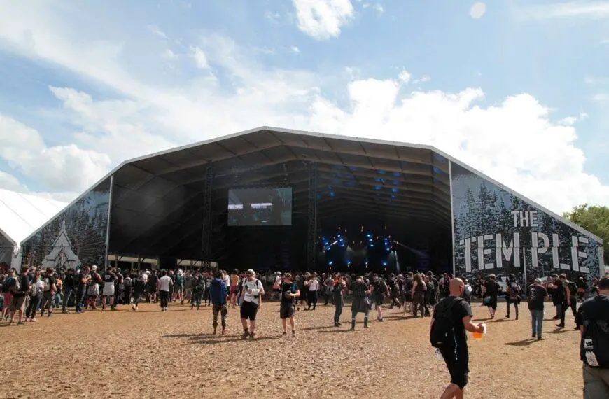 Photo d'une scène du Hellfest en 2022 | Photo de @Metalorgie