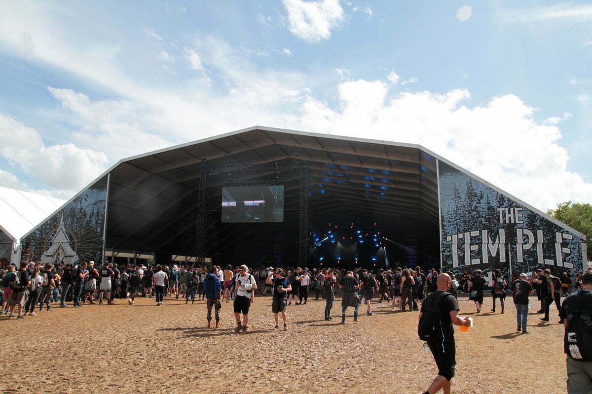 Photo d'une scène du Hellfest en 2022 | Photo de @Metalorgie