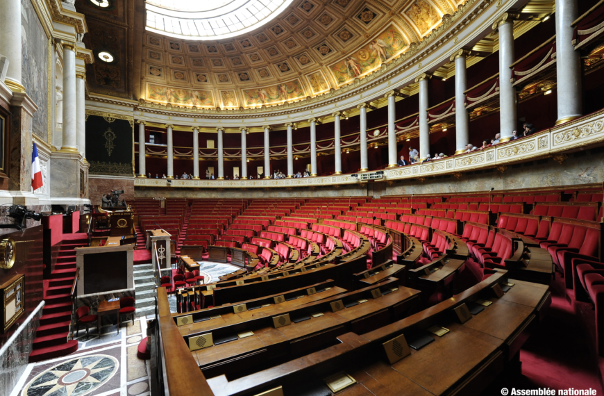 Image de l'Assemblé Nationale vide