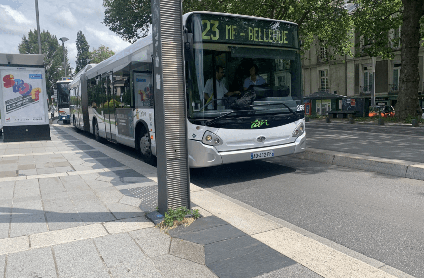 Un bus de la TAN | @Nantesinfo44