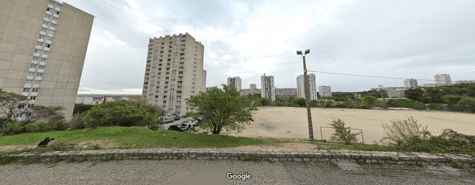 Le quartier Pissevin à Nîmes | Capture d'écran Google Maps