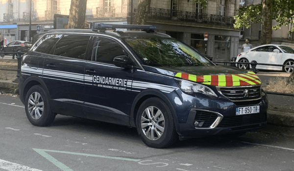 Véhicule gendarmerie | Image d'illustration - TL - INF Nantes