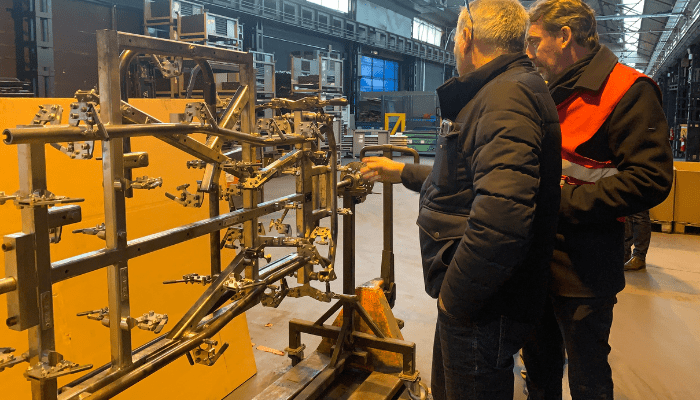 Une des machines de l'entreprise SCFMM spécialisé dans la métallurgie | (T.L. - INF Nantes)