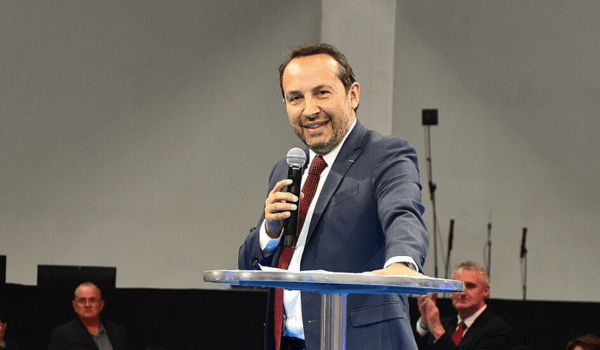 Sébastien Chenu à la fête de la nation organisée par le RN le 1er mai 2023 au Havre | (VenteXe - WikimediaCommons)