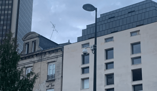 Une caméra à Nantes | Image illustration (T.L. - INF Nantes)
