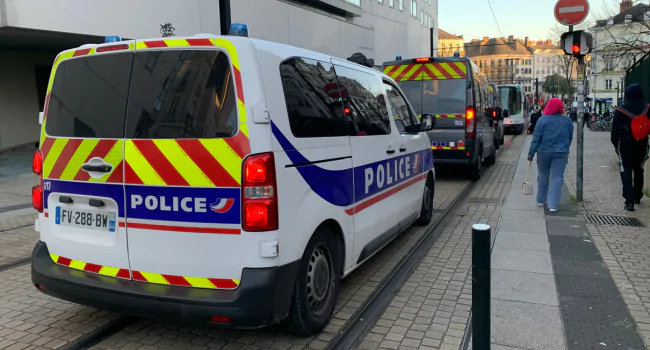 police nationale nantes manifestation