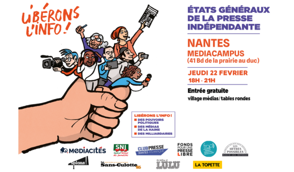 Les Etats généraux de la presse indépendante seront à Nantes le 22 février | Image Médiacités Nantes