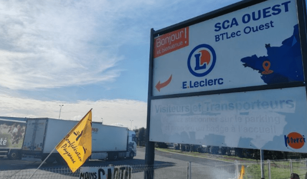 sca ouest leclerc confédération paysane