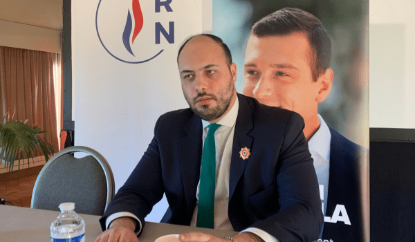 Gauthier Bouchet, Rassemblement national