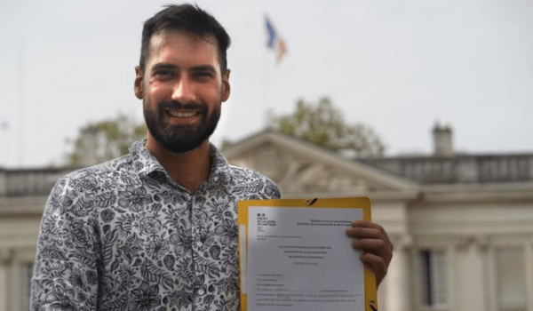 Maxime Viancin, à la 30ème place de la liste de l' "Union populaire" pour les élections européennes | Image fournie par LFI 44