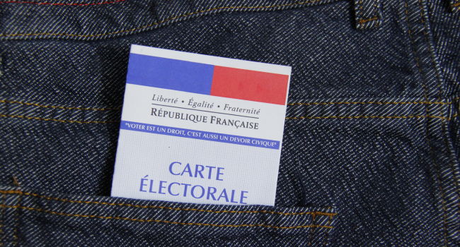 Carte électoral, vote, élection
