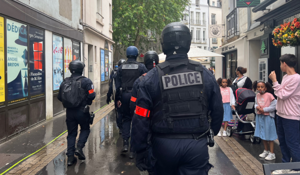 Image d'illustration (police, bac, nantes, manifestation) | TL - INF Nantes