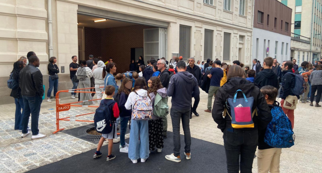 Les élèves de 6ème ont découvert leurs nouveau collège ce lundi de rentrée | TS - INF Nantes