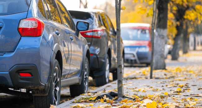 stationnement, parking, voiture