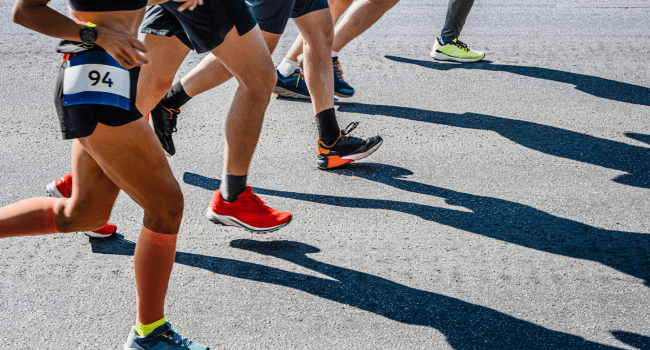 marathon, course, sport