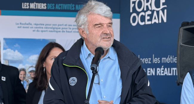 Jean-François Fountaine, le maire et le président de l'agglomération de la Rochelle | TL - INF la Rochelle