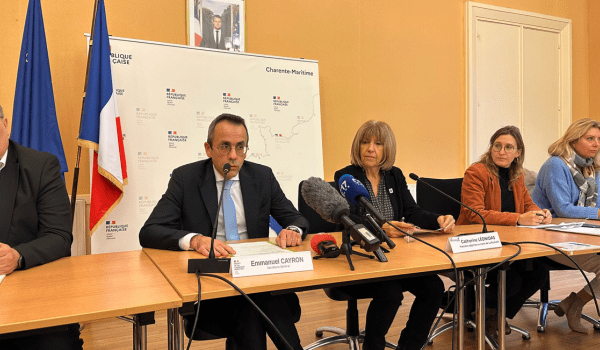 Une conférence de presse avait été organisé par la préfecture le 21 novembre dernier afin de faire un point de situation sur le chantier | TL - INF la Rochelle