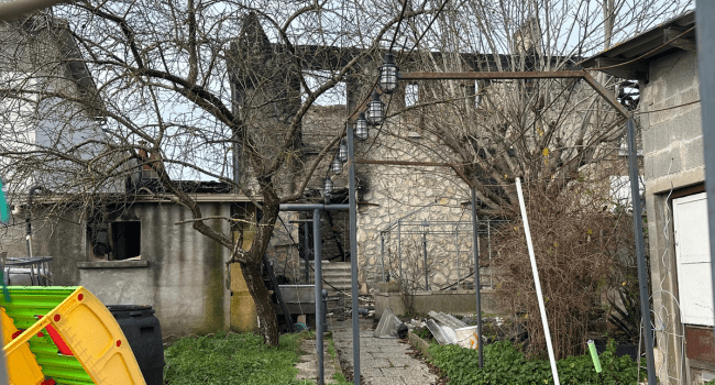La maison brûlée rue Seignette à La Rochelle en novembre | TL - INF La Rochelle
