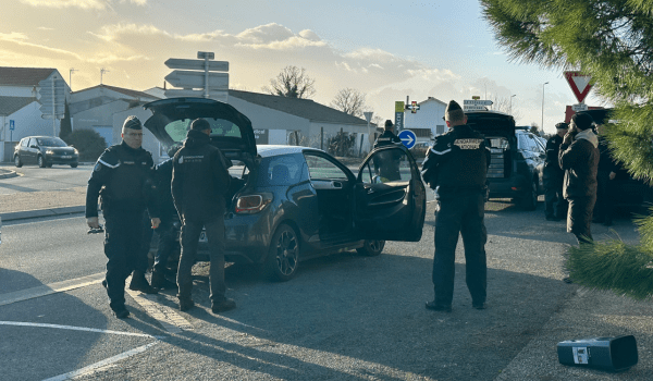gendarmerie, police, contrôle, route,