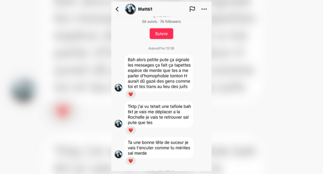 Les diverses menaces et insultes qu'a reçu l'influenceur sur les réseaux sociaux | Linkedin