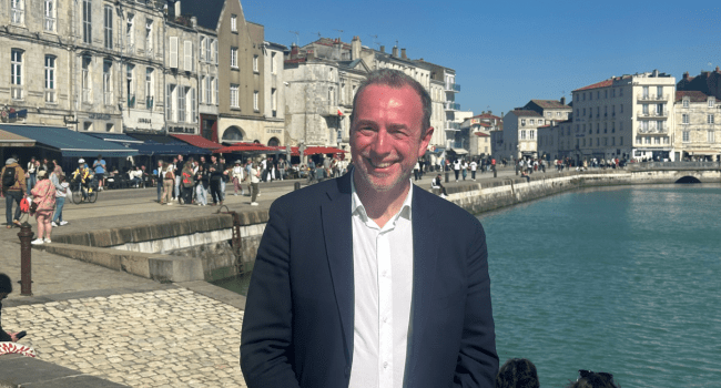 Christophe Batcabe est le président de l'association "Tous Ensemble" qui prépare les municipales de 2026 | TL - INF la Rochelle