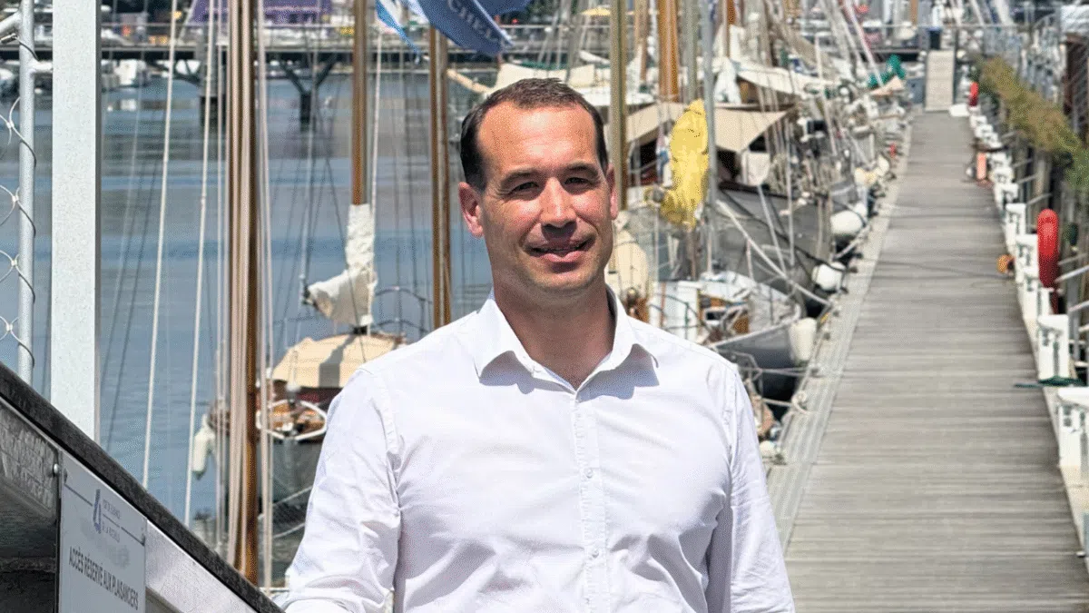 Thibaut Guiraud est le candidat de la majorité à l'élection de maire de La Rochelle, qui devrait être élu le 16 juin prochain | CJ - INF la Rochelle