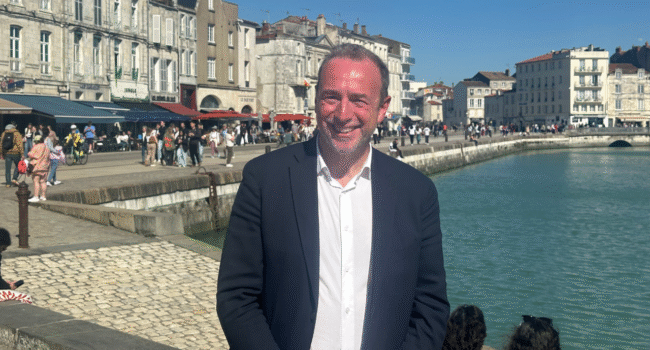 Christophe Batcabe est le président de l'association "Tous Ensemble" qui prépare les municipales de 2026 | TL - INF la Rochelle