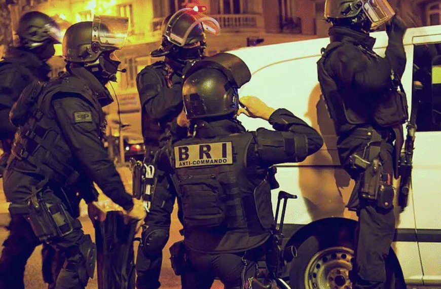 Les hommes de la BRI en intervention à Paris en 2017 | Jordan Diow - ADAGP