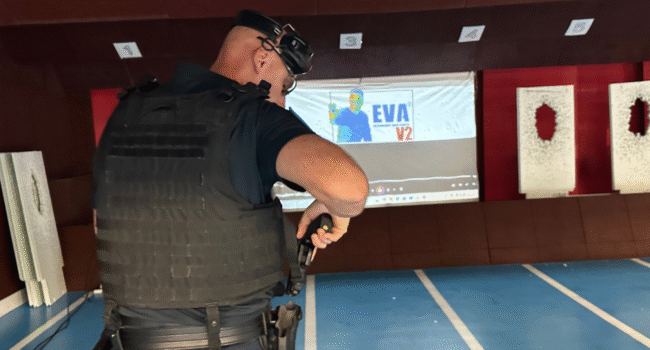 police, tir, stand de tir, eva