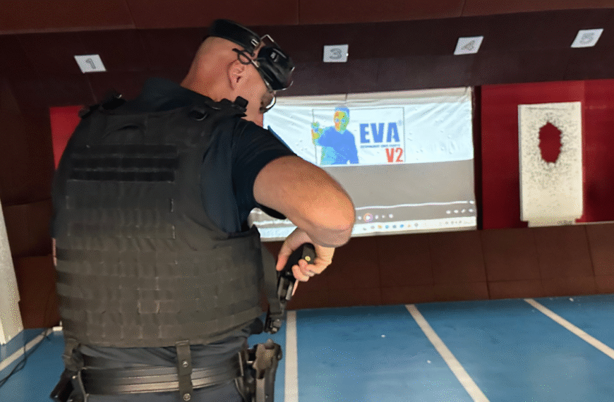 police, tir, stand de tir, eva