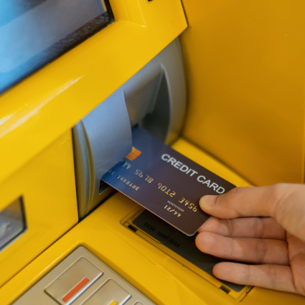 Banque, retrait, carte bancaire