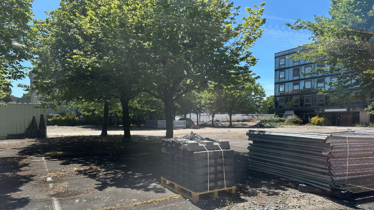 Le chantier de dépollution de l'ex-site Enedis, situé sur une ancienne usine à gaz à La Rochelle | TL - INF La Rochelle