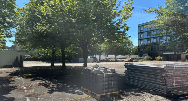 Le chantier de dépollution de l'ex-site Enedis, situé sur une ancienne usine à gaz à La Rochelle | TL - INF La Rochelle