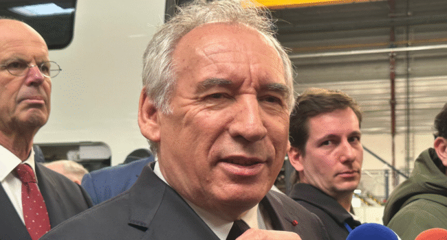 François Bayrou lors de sa visite à La Rochelle en mars dernier | TL - INF la Rochelle