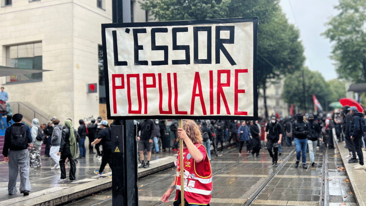 Une manifestation à Nantes | Archives / TL - INF Nantes