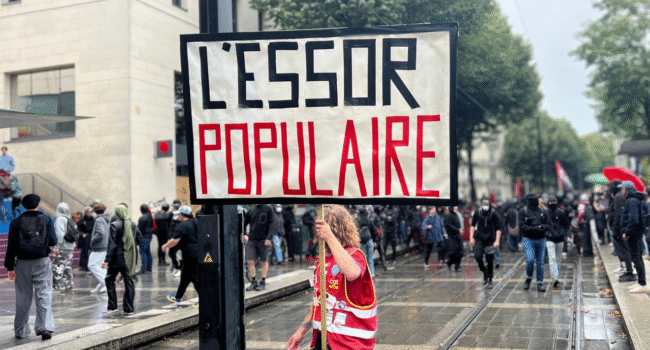 Une manifestation à Nantes | Archives / TL - INF Nantes