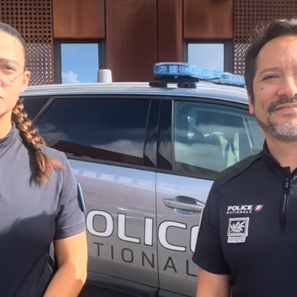 Tessa, policière adjointe, et Anthony Touzet, directeur adjoint de la police nationale en Charente-Maritime | TL - INF La Rochelle