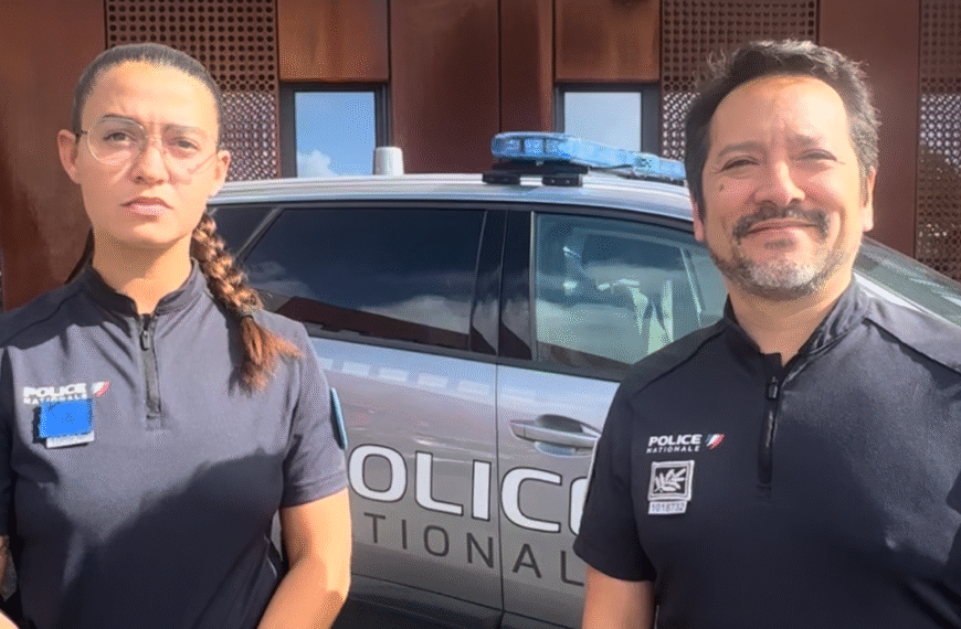 Tessa, policière adjointe, et Anthony Touzet, directeur adjoint de la police nationale en Charente-Maritime | TL - INF La Rochelle