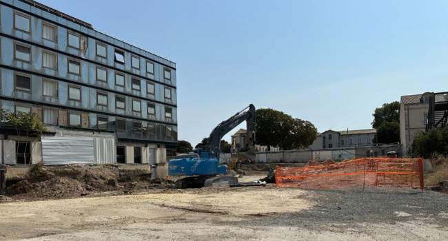 Le chantier de dépollution de la rue Marcel-Paul à La Rochelle | TL - INF La Rochelle