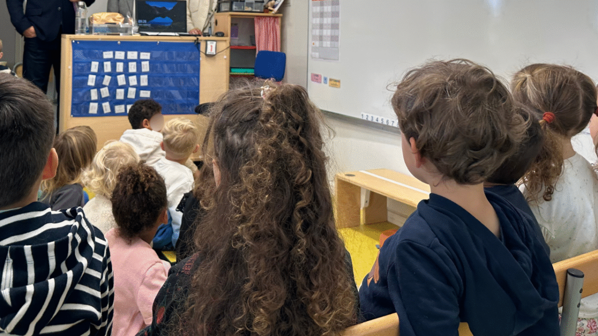 enfants, école, classe, maternelle