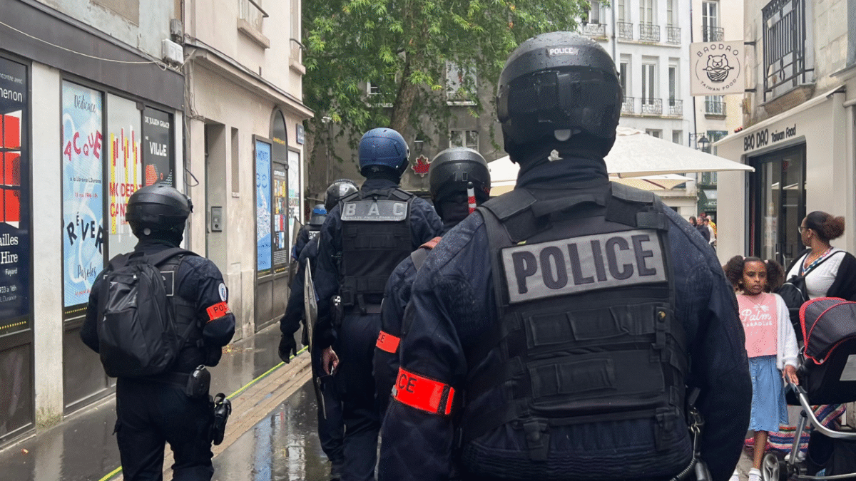 police, bac, manifestation, maintien de l'ordre