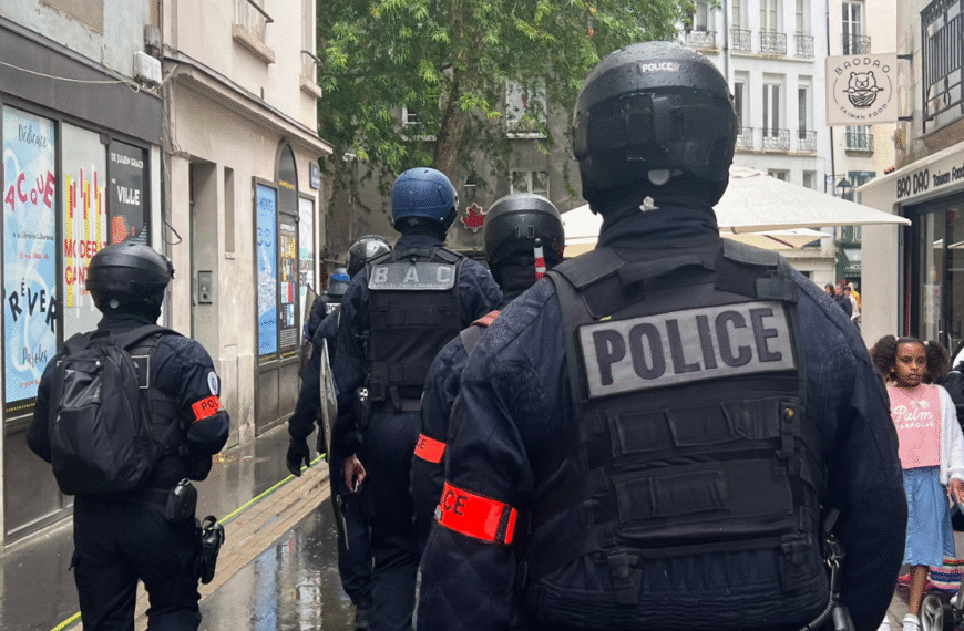 police, bac, manifestation, maintien de l'ordre