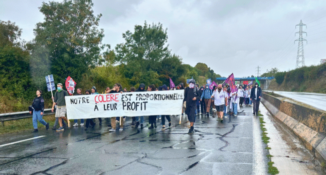 La rocade a été bloquée pendant plusieurs dizaines de minutes ce mercredi 10 septembre | TL - INF la Rochelle