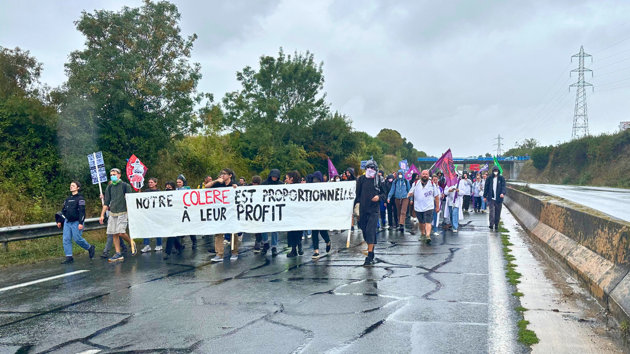 La rocade a été bloquée pendant plusieurs dizaines de minutes ce mercredi 10 septembre | TL - INF la Rochelle