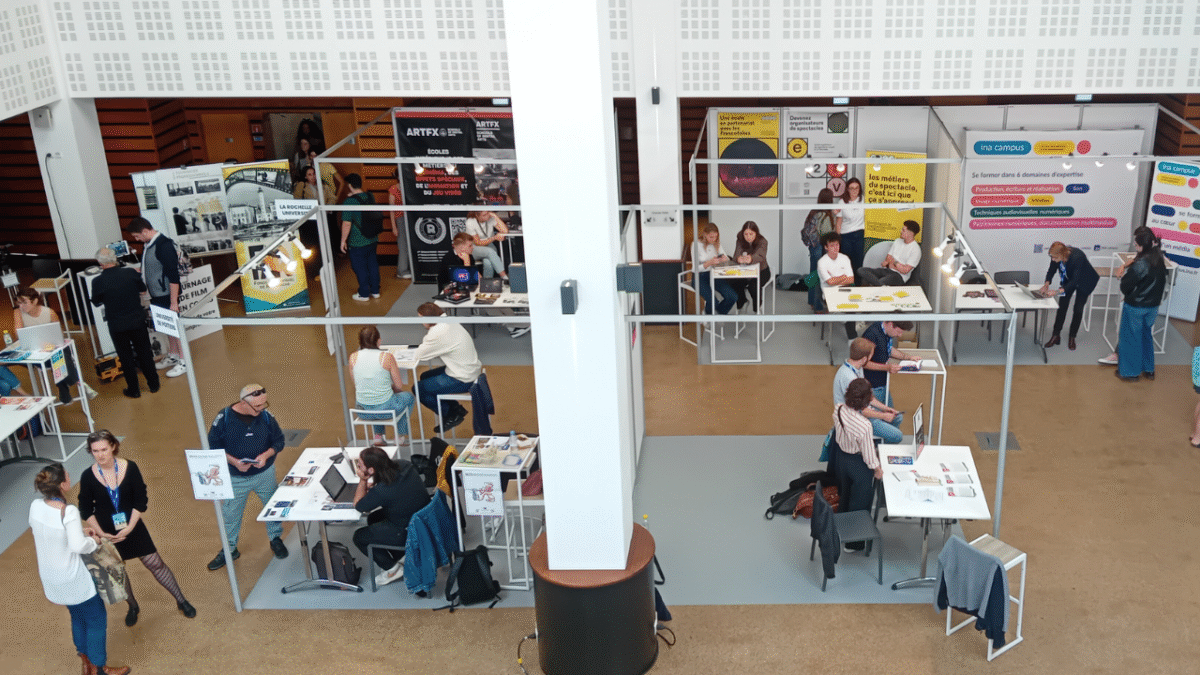 Le forum des métiers du festival de la Fiction à La Rochelle - Dr