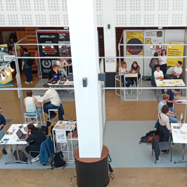 Le forum des métiers du festival de la Fiction à La Rochelle - Dr