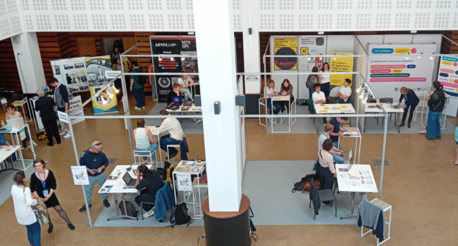 Le forum des métiers du festival de la Fiction à La Rochelle - Dr