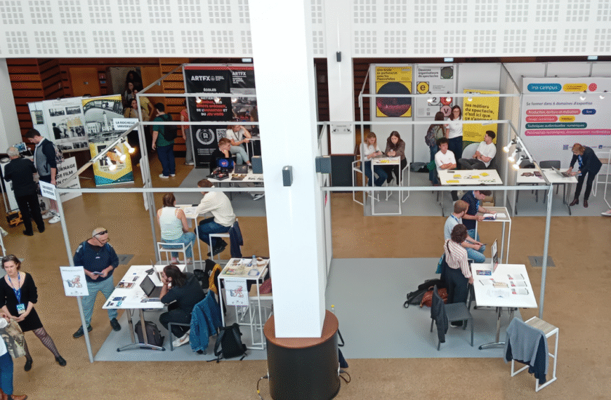 Le forum des métiers du festival de la Fiction à La Rochelle - Dr