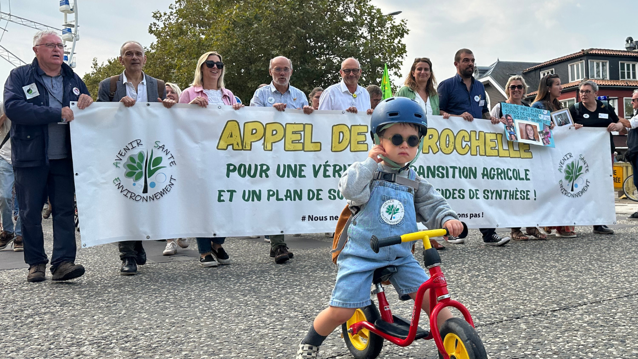 Près de 500 personnes étaient rassemblées à la marche | TL – INF La Rochelle