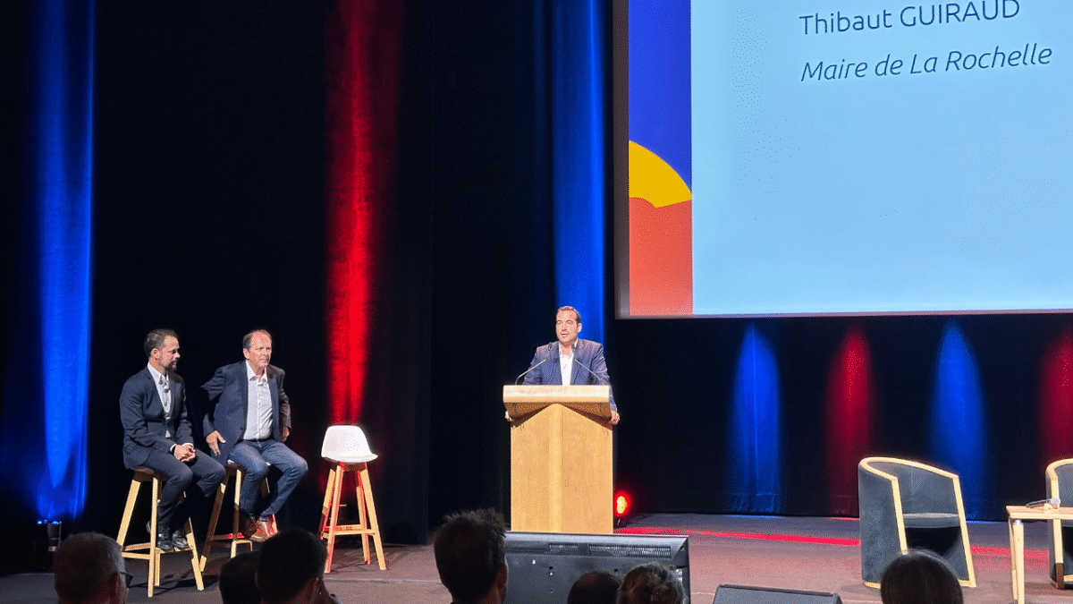 Le préfet Brice Blondel, le maire de Nieul Marc Maigné et celui de La Rochelle, Thibaut Guiraud, en ouverture des tables rondes | TL – INF La Rochelle